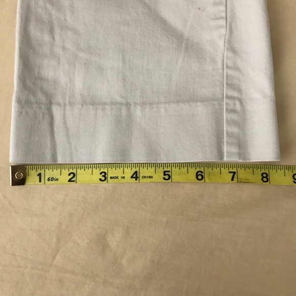 Converse One Star Khaki Pants Womens 6 Straight Leg Beige - Picture 10 of 10